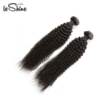 Precio al por mayor Dyeable 100 Virginal Humano Indio Mejor calidad del pelo Dubai Afro Kinky Curl Weave